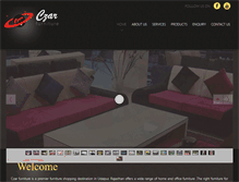 Tablet Screenshot of czarfurniture.com